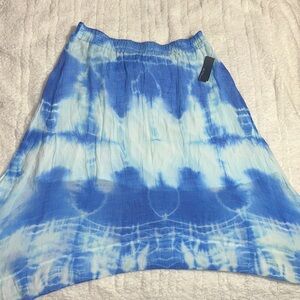 Alyx Blue and White A-Line Skirt